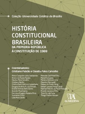 cover image of História Constitucional Brasileira